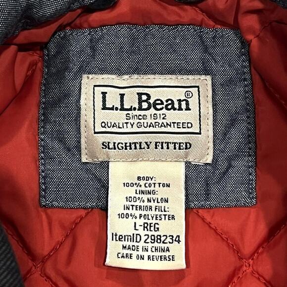 ★ L.L. Bean (Black & Gray) Plaid Button Down Flannel Shacket ★ - Picture 4 of 7
